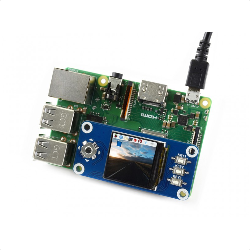 Raspberry Pi 1.3inča IPS LCD displej HAT 240x240