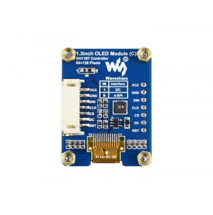 Raspberry Pi 1.3 inča OLED modul (C)
