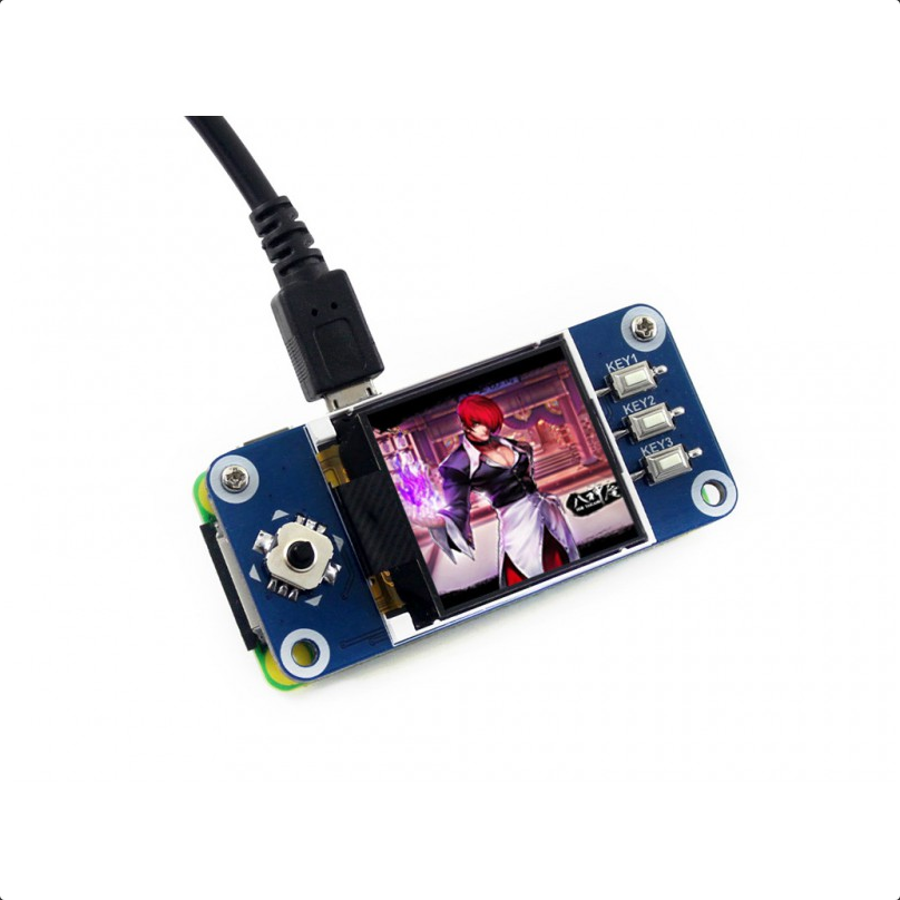 Raspberry Pi 1.44 inča LCD displej HAT 128x128