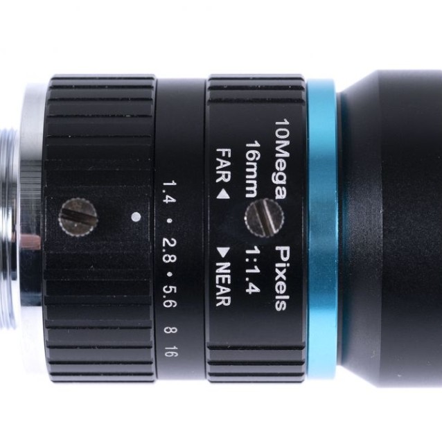 16MM TELEPHOTO 10MP sočivo za RASPBERRY PI HQ kameru, (C-MOUNT)