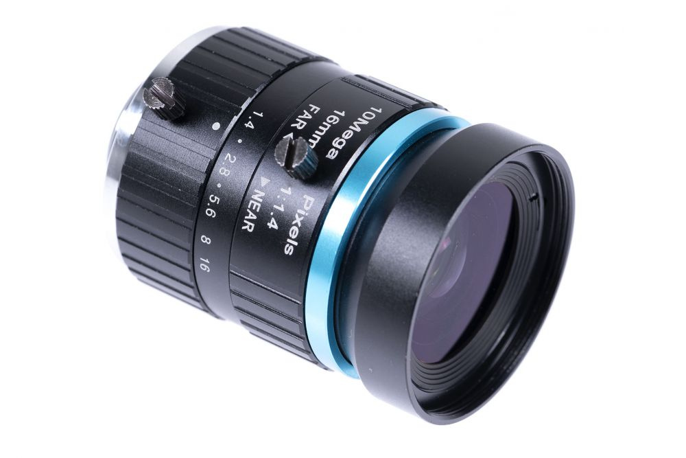 16MM TELEPHOTO 10MP sočivo za RASPBERRY PI HQ kameru, (C-MOUNT)