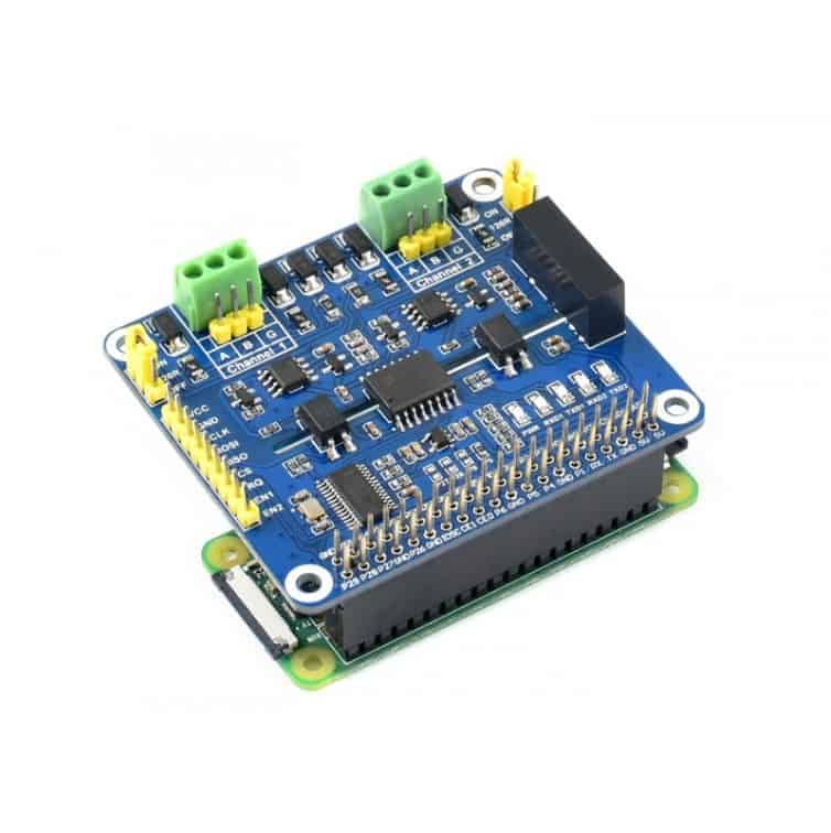 2-CH RS485 HAT IC Raspberry Pi