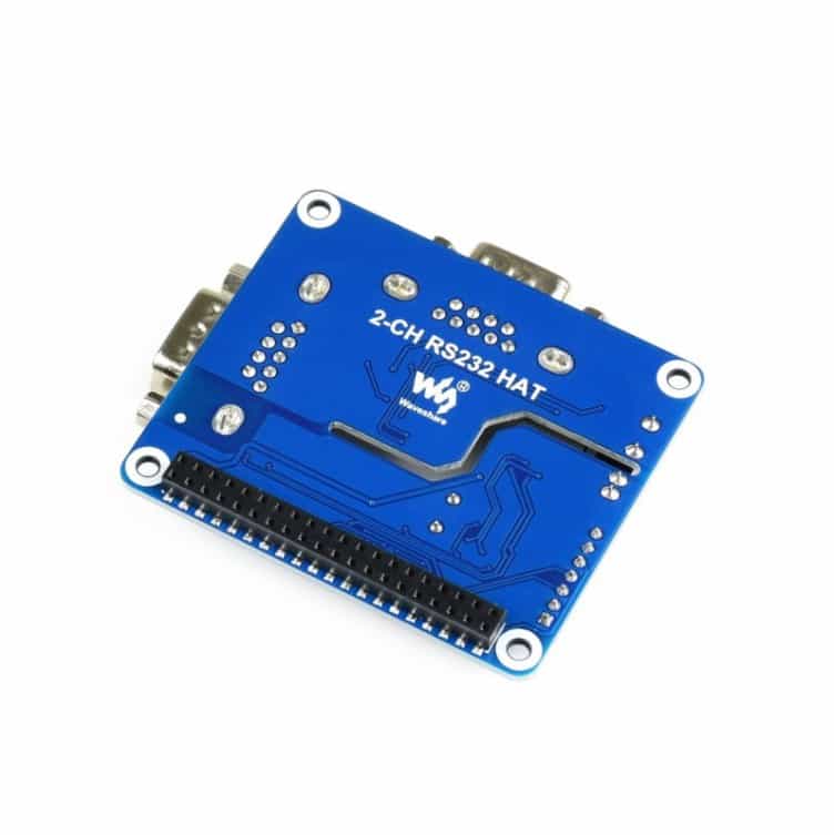 2-CH RS232 HAT IC Raspberry Pi