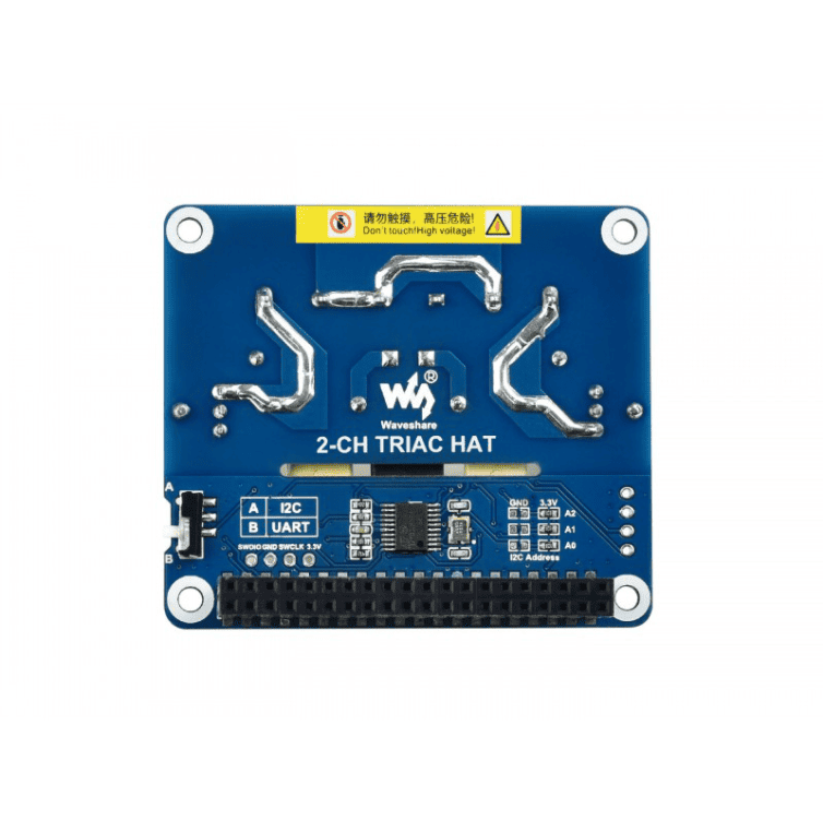 Triac HAT (triak), 2 kanala
