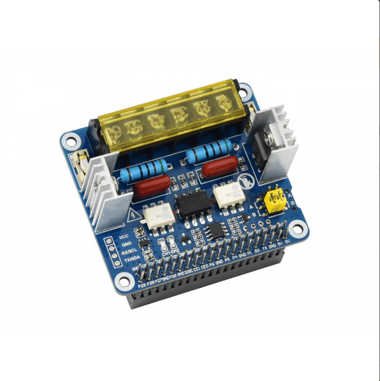 Triac HAT (triak), 2 kanala