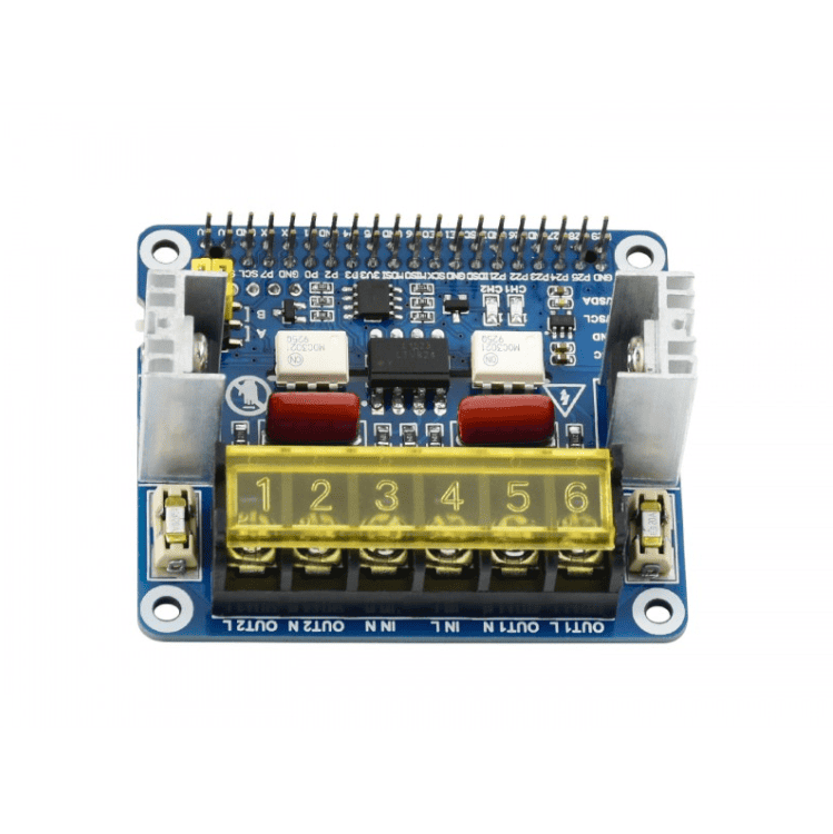 Triac HAT (triak), 2 kanala