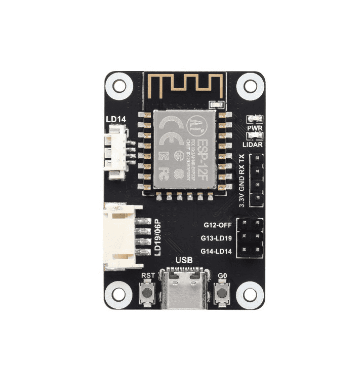 Triangulation LiDAR LD14