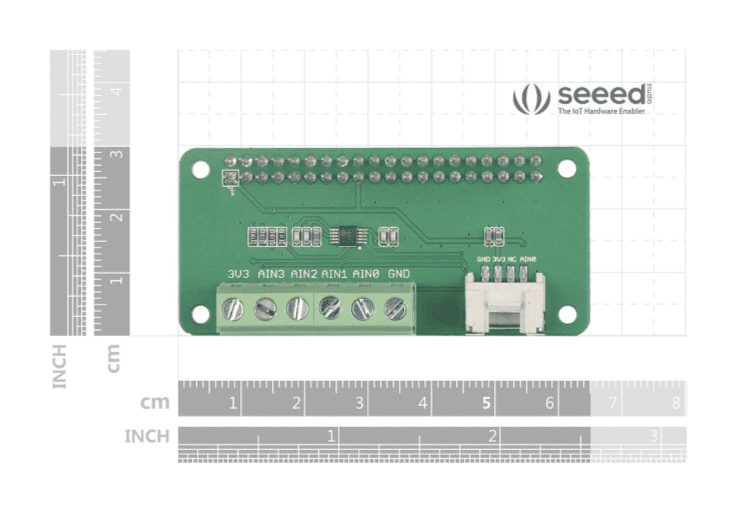 4-Channel 16-Bit ADC for Raspberry Pi (ADS1115)