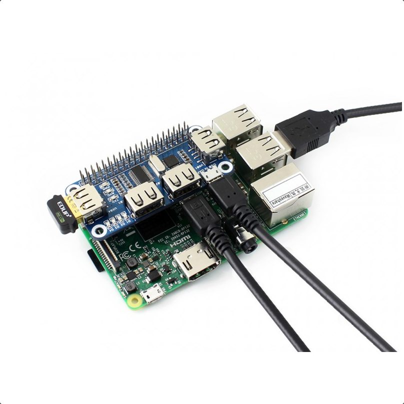 Raspberry Pi USBx4 HUB HAT