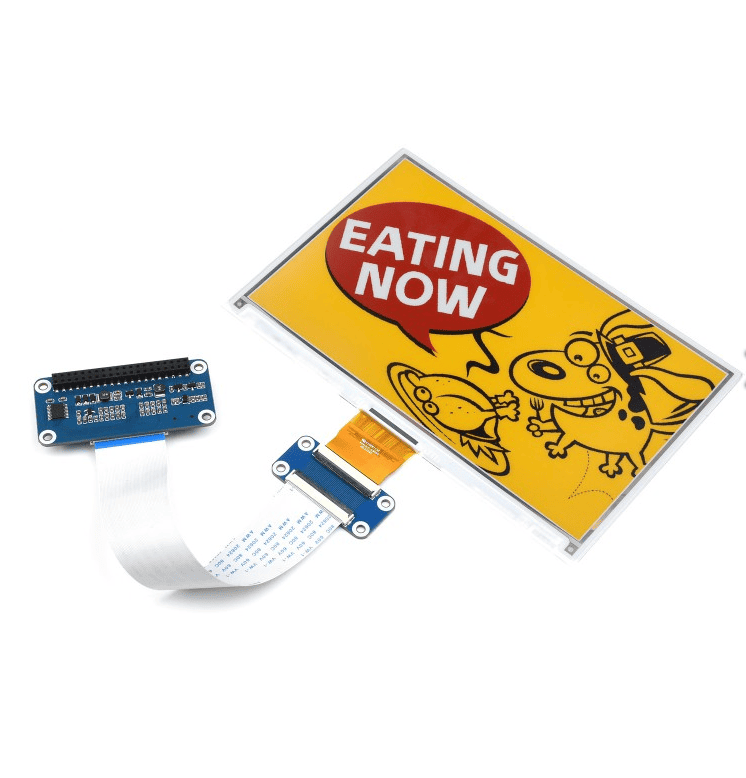 7.3inch e-Paper HAT (G)