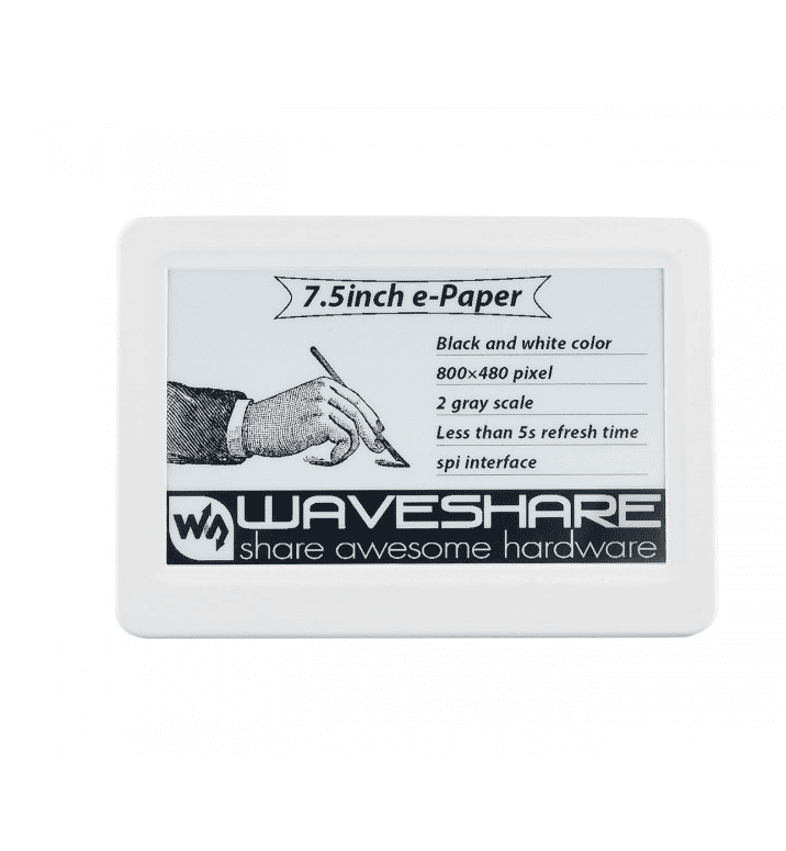 7.5inch NFC-Powered e-Paper