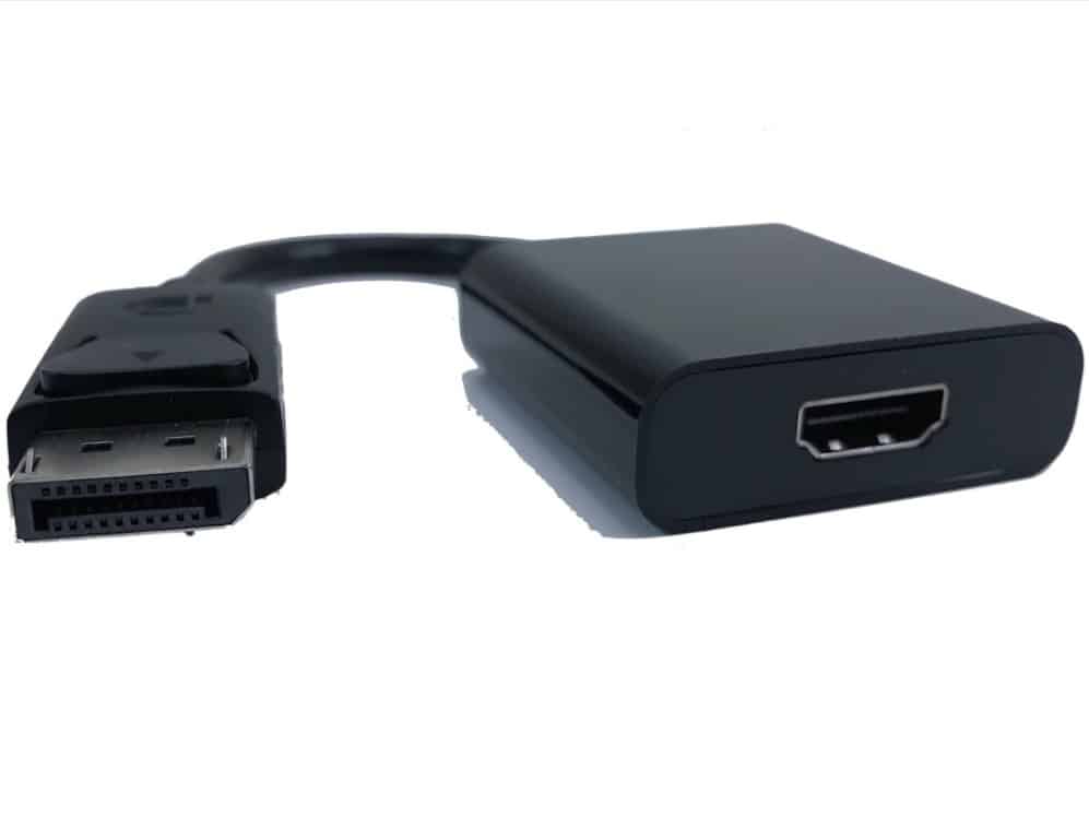 Adapter Display Port (M) - HDMI (F) crni