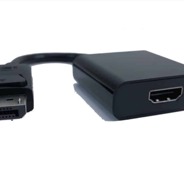 Adapter Display Port (M) - HDMI (F) crni