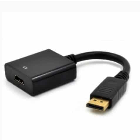 Adapter Display Port (M) - HDMI (F) crni