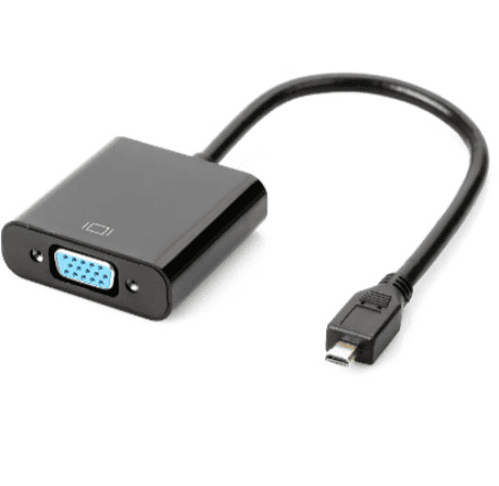 Adapter-konvertor Micro HDMI na VGA (m/ž)