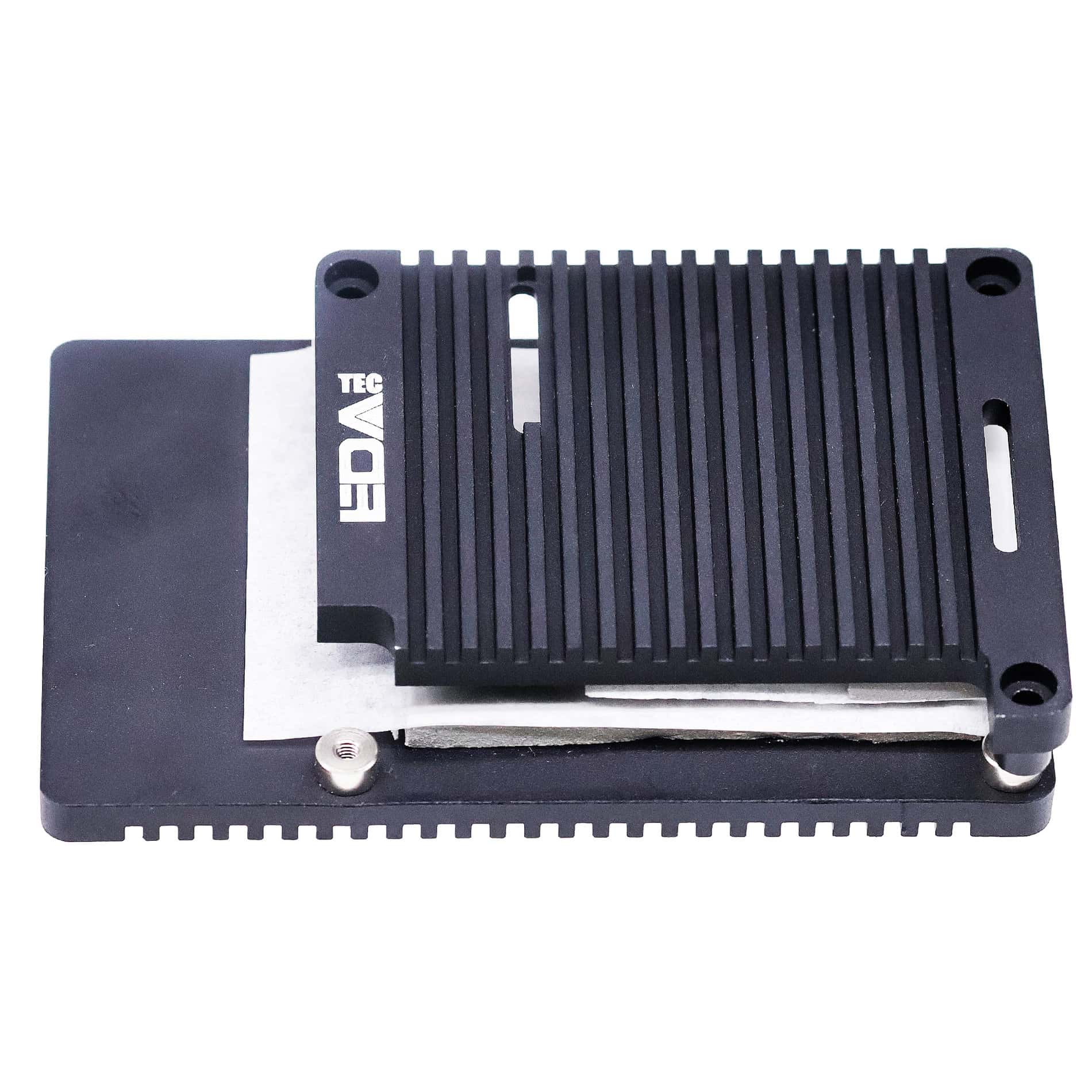 Passive Cooling Open Aluminum CNC Case for Raspberry Pi 4