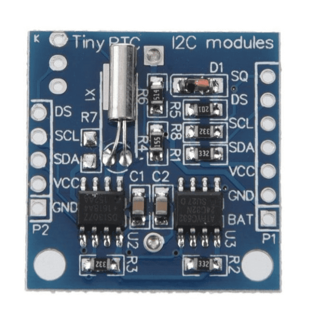 Arduino DS1307 RTC + 24C32 32K EEPROM (sa baterijom)