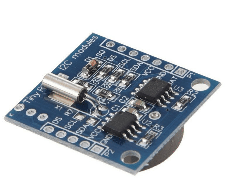 Arduino DS1307 RTC + 24C32 32K EEPROM (sa baterijom)