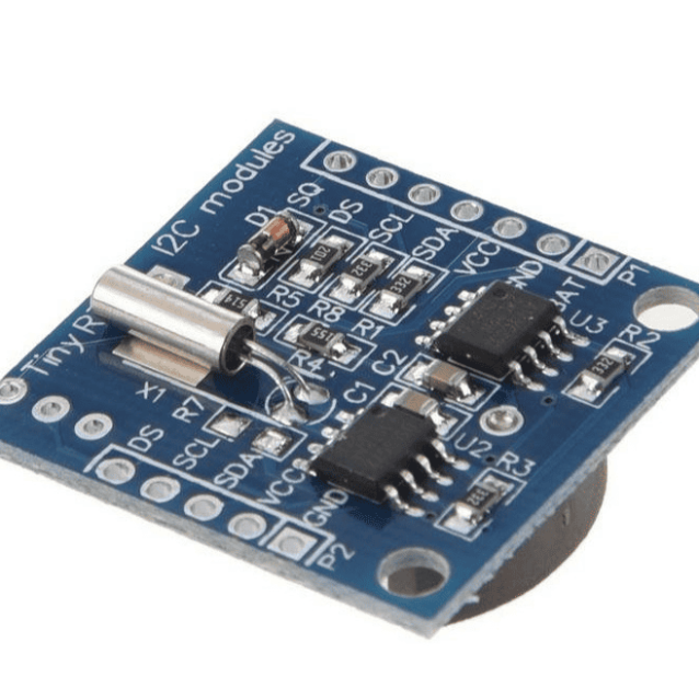Arduino DS1307 RTC + 24C32 32K EEPROM (sa baterijom)