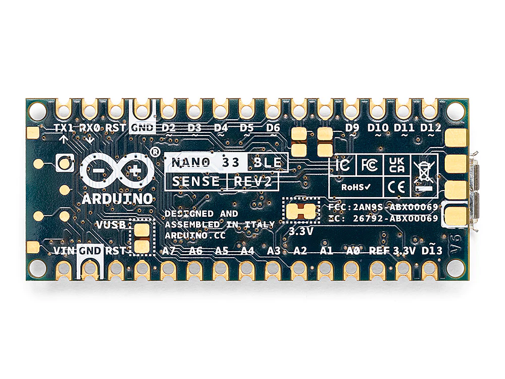Arduino Nano 33 BLE Sense Rev2