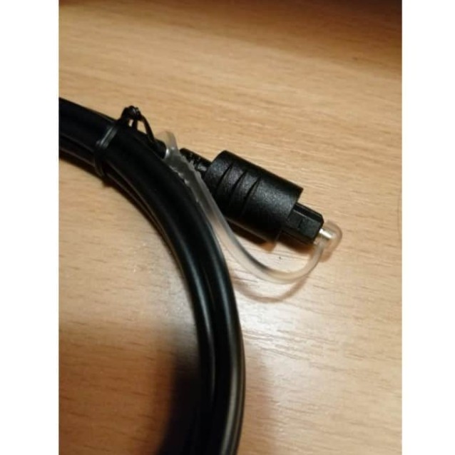 Kabl Optički Audio 2.2mm saToslink konektorima M/M 5m crni