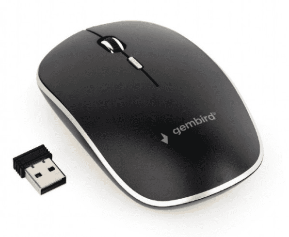 MUSW-4B-01 Gembird Bezicni mis 2,4GHz opticki USB 800-1600Dpi b/w