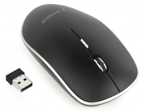MUSW-4B-01 Gembird Bezicni mis 2,4GHz opticki USB 800-1600Dpi b/w