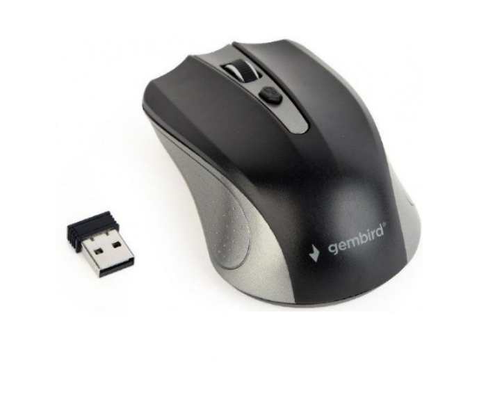 MUSW-4B-04-GB Gembird Bezicni mis 2,4GHz opticki USB 800-1600Dpi spacegrey/black