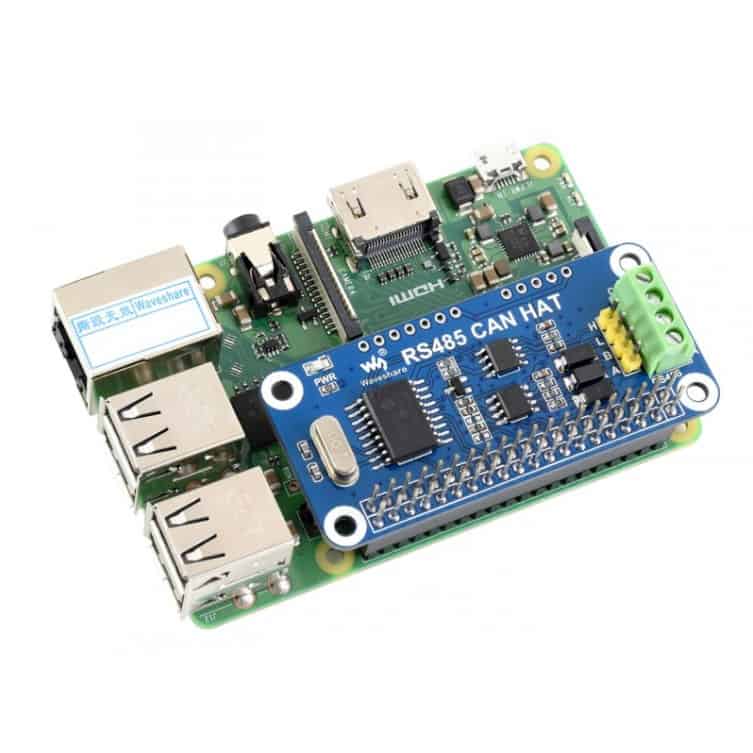 RS485 CAN HAT IC Raspberry Pi --