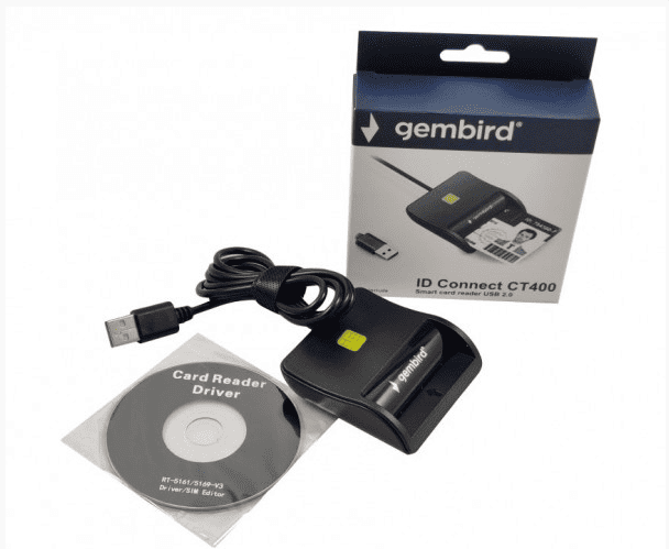 CRDR-CT400 Smart card reader USB 2.0 Citac za LK, saobracajne, bankarske