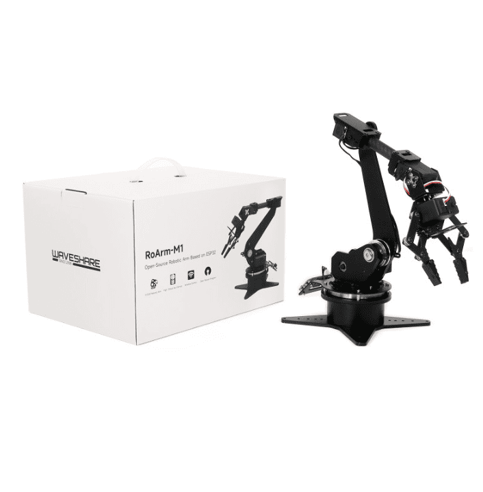 Desktop robotska ruka, ESP32, 5-DOF, bežična kontrola