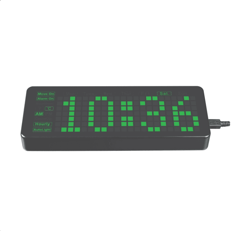 Pico-Raspberry Pi sat, (Clock Green EN)