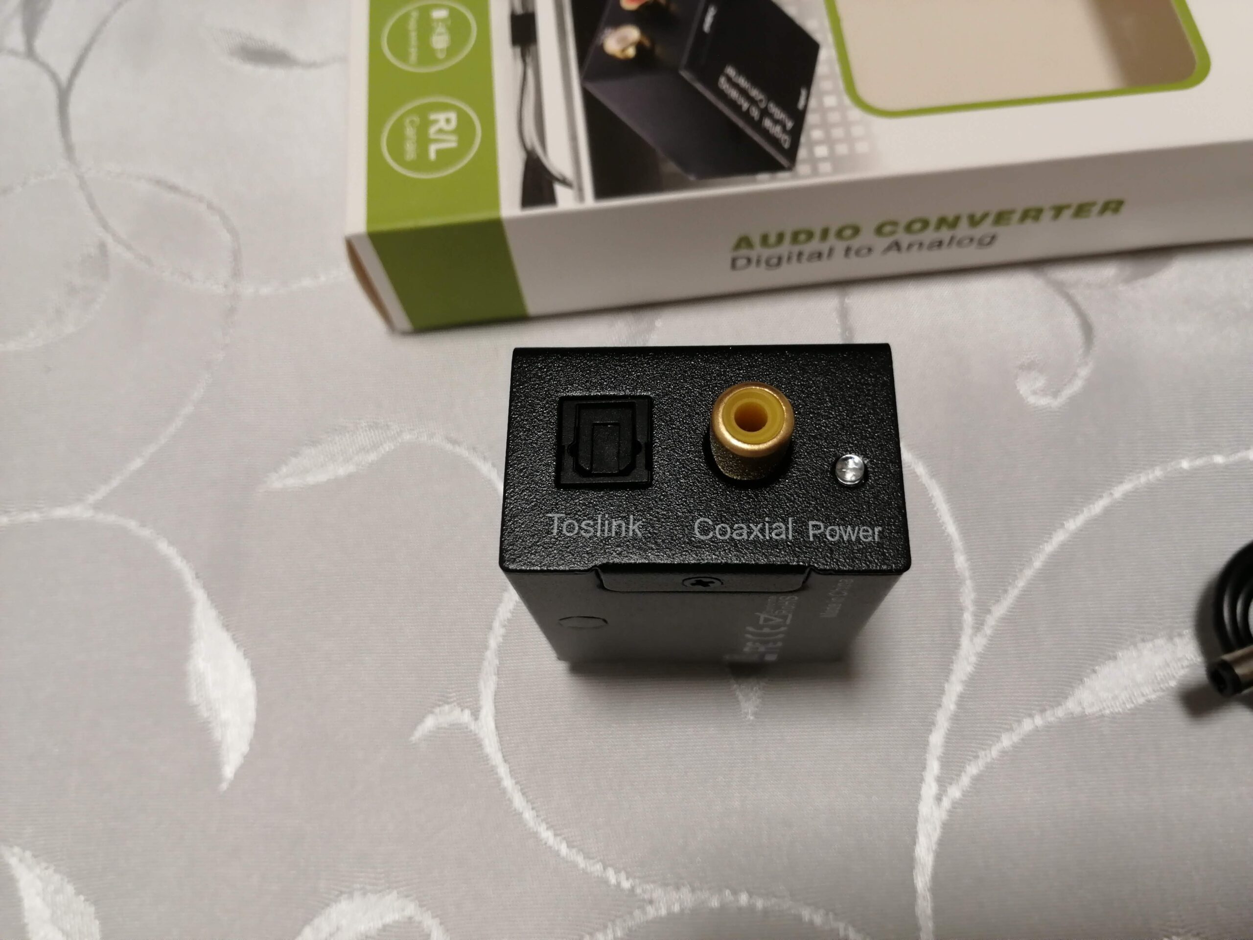 Digitalno analogni audio konverter, DAC (sa toslink ili coaxial kablom)