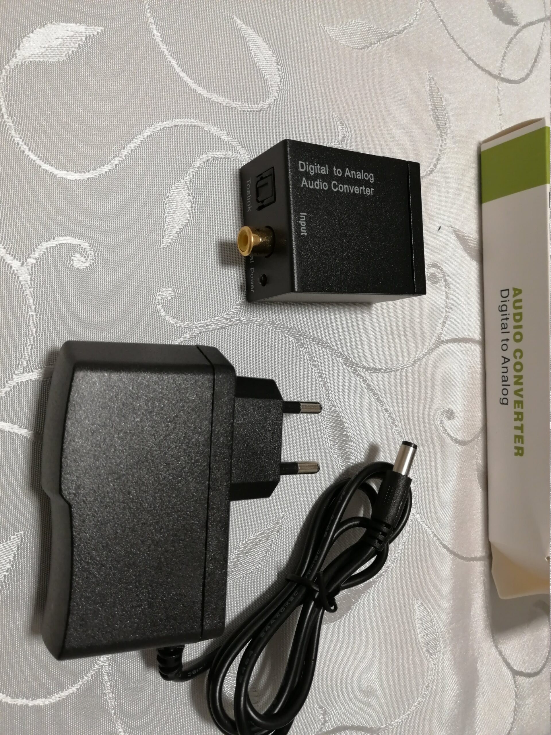 Digitalno analogni audio konverter, DAC (sa toslink ili coaxial kablom)