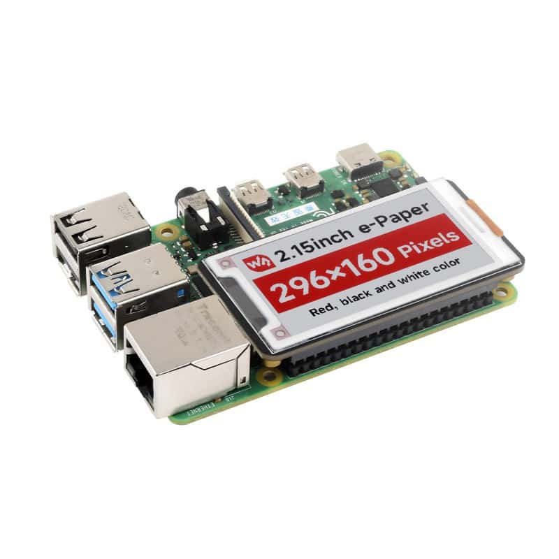 2.15inch e-Paper HAT+ (B)
