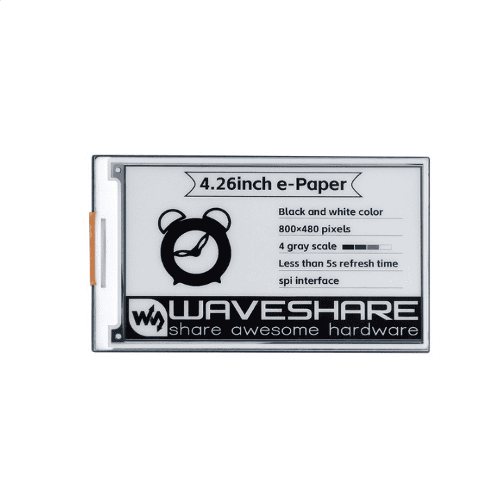 4.26inch e-Paper HAT