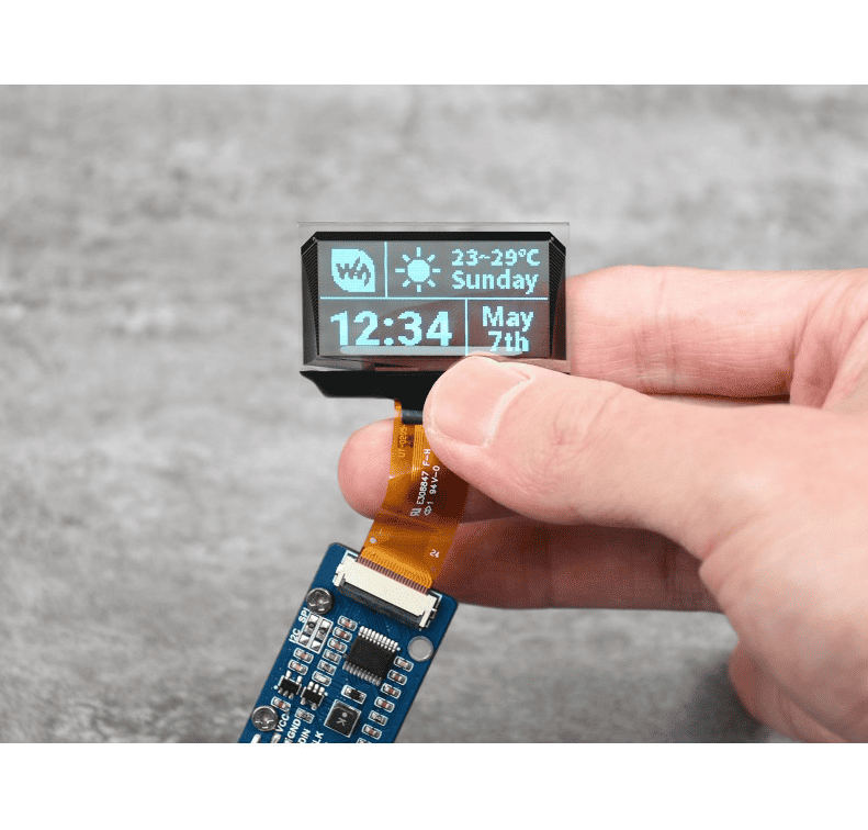 1.51inch Transparent OLED