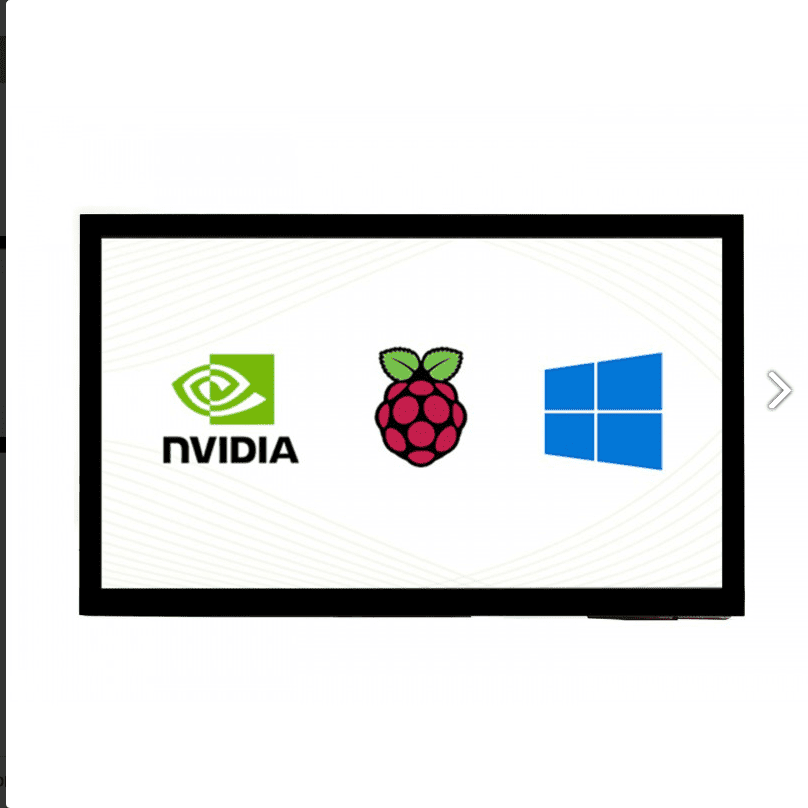 Ekran 10.1 inča (E), univerzalni, HDMI, 1024×600, LCD displej 10.1” (bez touch)