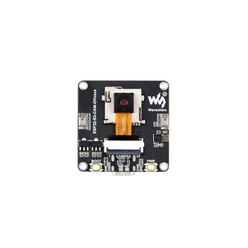 ESP32-S3 AI Kamera OV3660, Audio Input/Output, LCD Interface