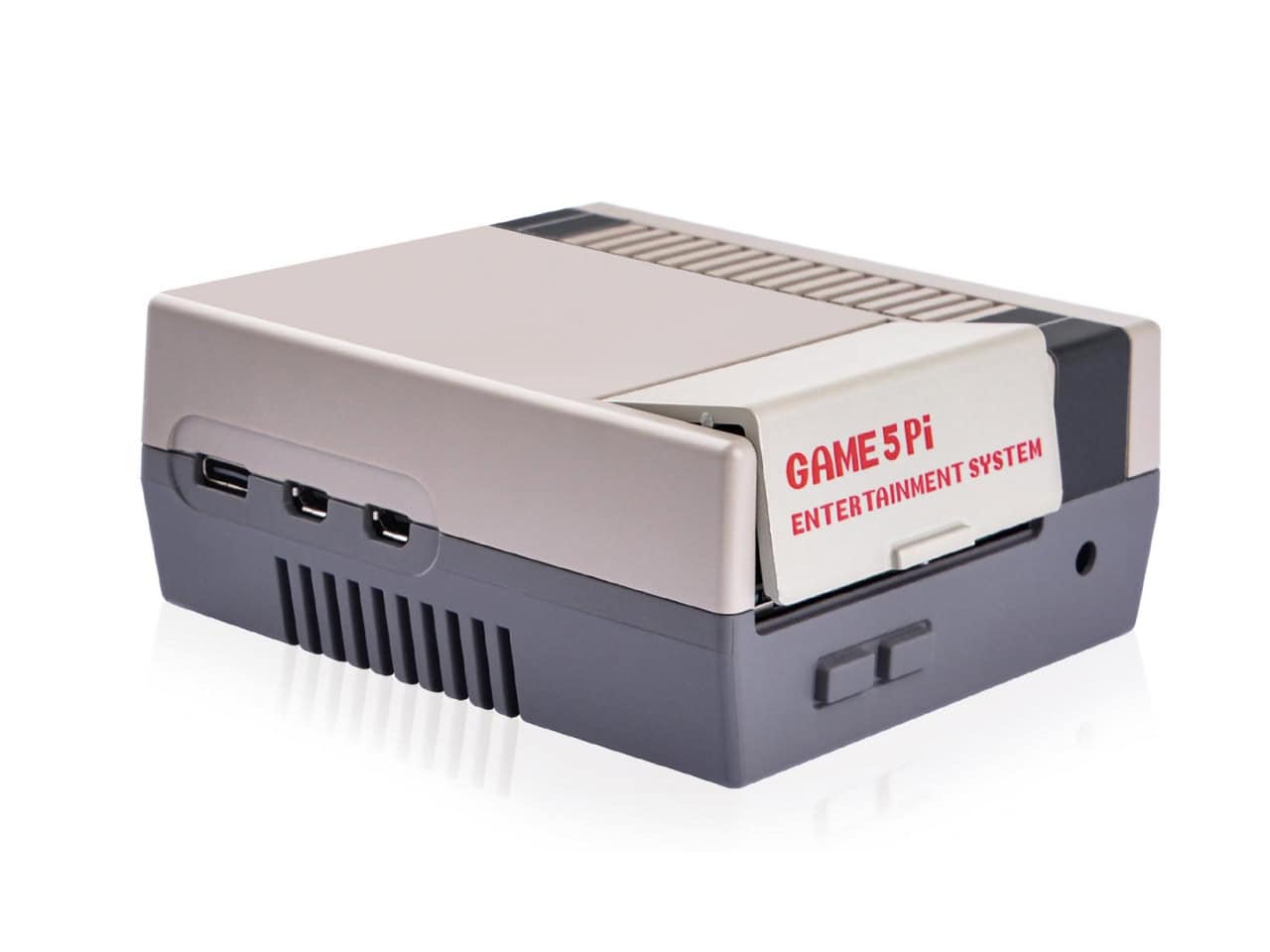GAME5PI RPi5 Case with M.2 NVME PCIe board and cooler