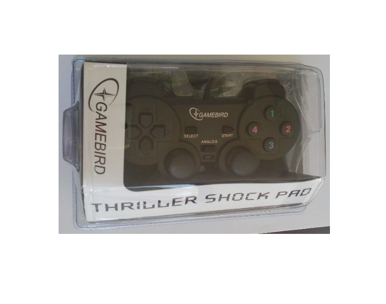 JPD-THRILLERSHOCK-BOX USB 2.0 analog vibration gamepad black