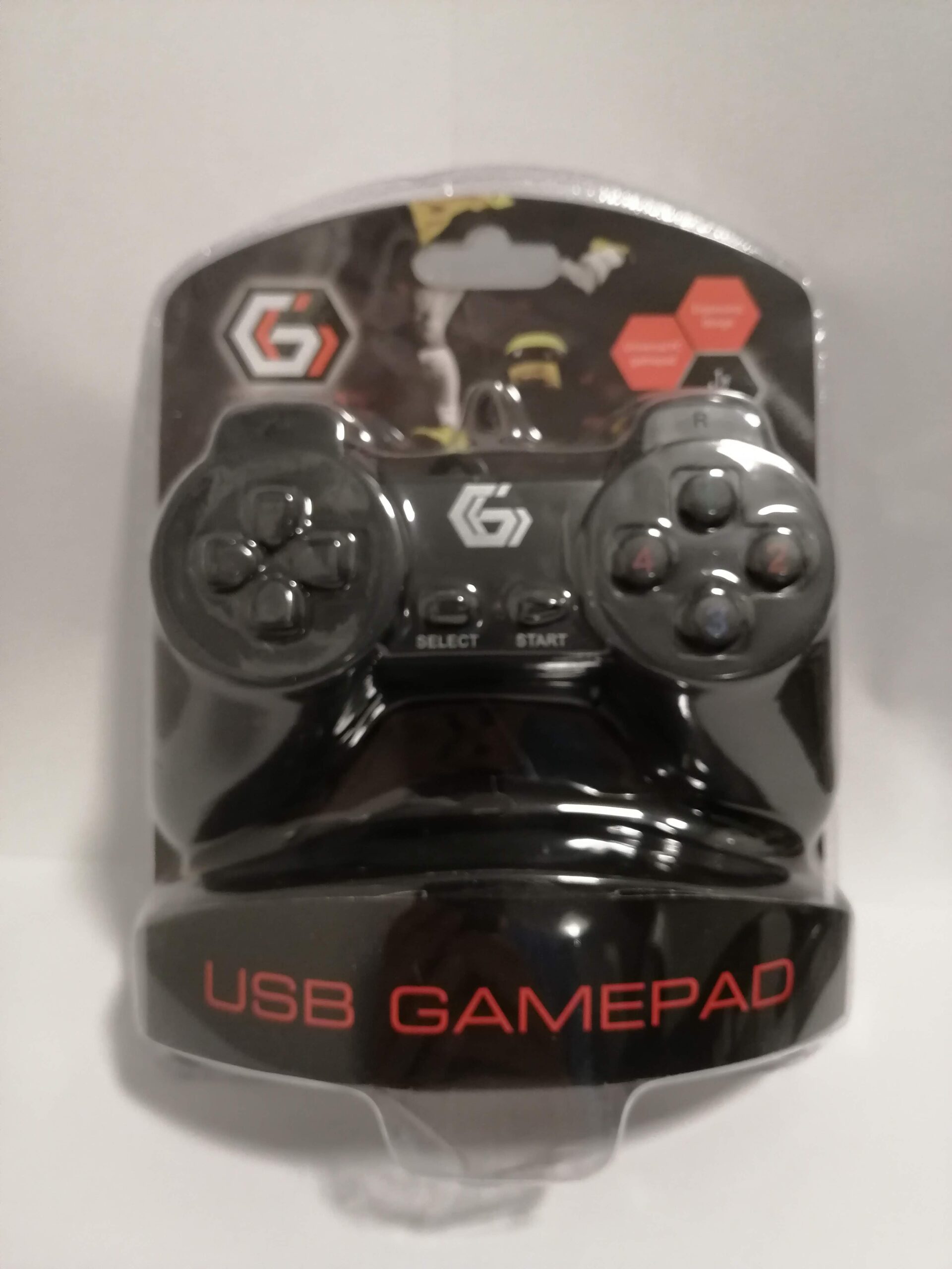 JPD-UB-01 Gembird USB 2.0 kom digital gamepad black