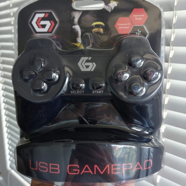 JPD-UB-01 Gembird USB 2.0 kom digital gamepad black