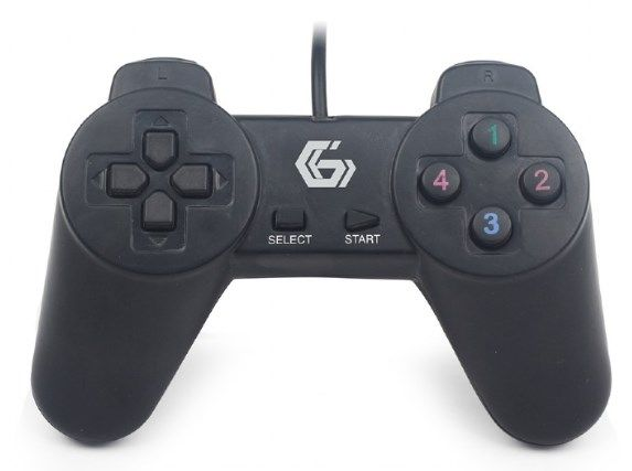 JPD-UB-01 Gembird USB 2.0 kom digital gamepad black