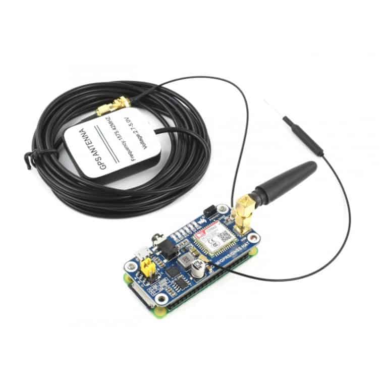 GSM/GPRS/GNSS HAT IC Raspberry Pi 