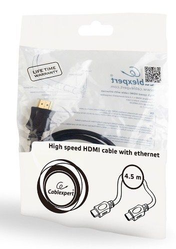HDMI kabl v.2.0 ethernet support 3D/4K TV 4.5m