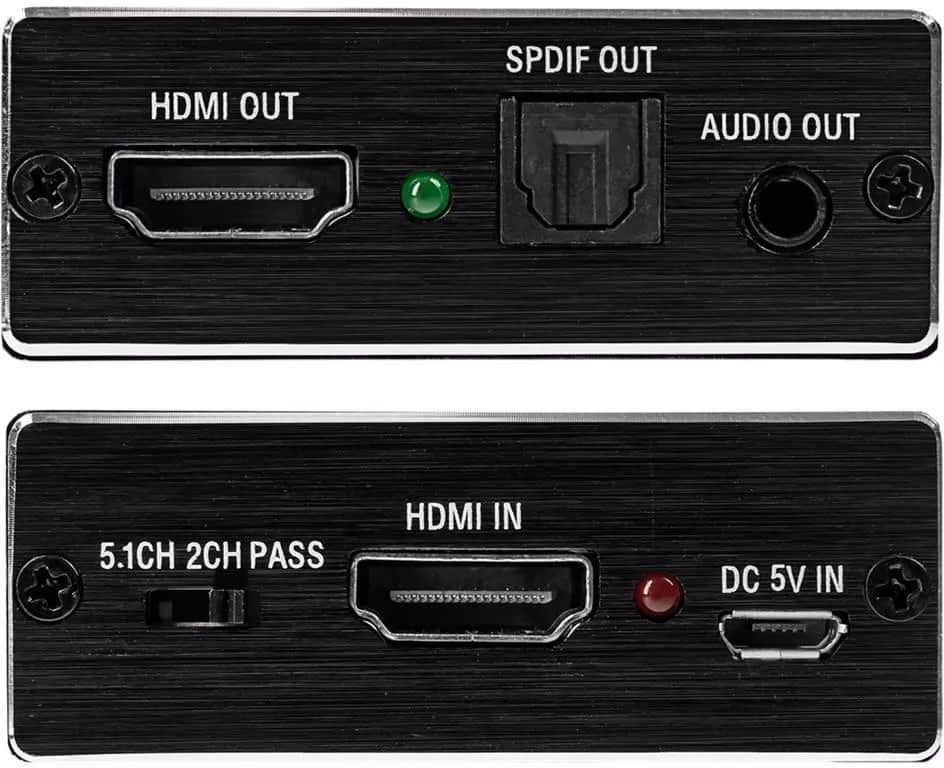 HDX-KT430 HDMI na HDMI SPDIF 4k 30Hz 3.5 mm Ekstractor Barkod: