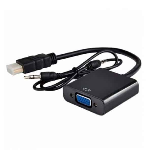 Adapter-konvertor HDMI na VGA (m/ž)+ audio ****