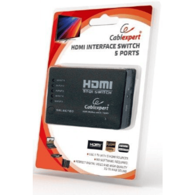 HDMI splitter SWITCH, 5 ulaza, daljinski