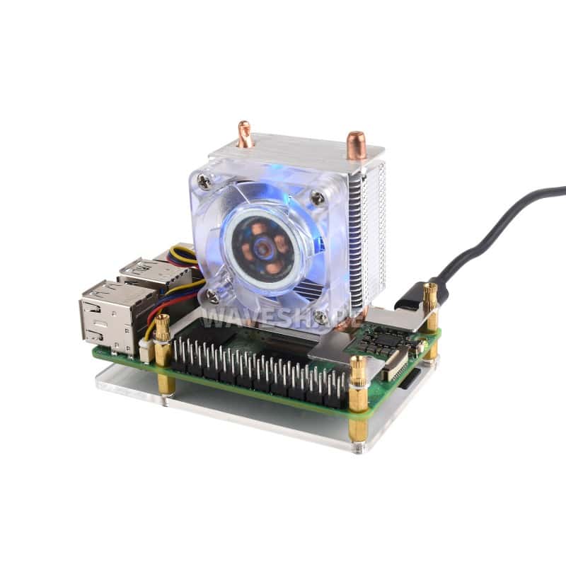 ICE Tower Fan for Pi5